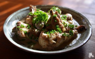 Poulet au vin blanc