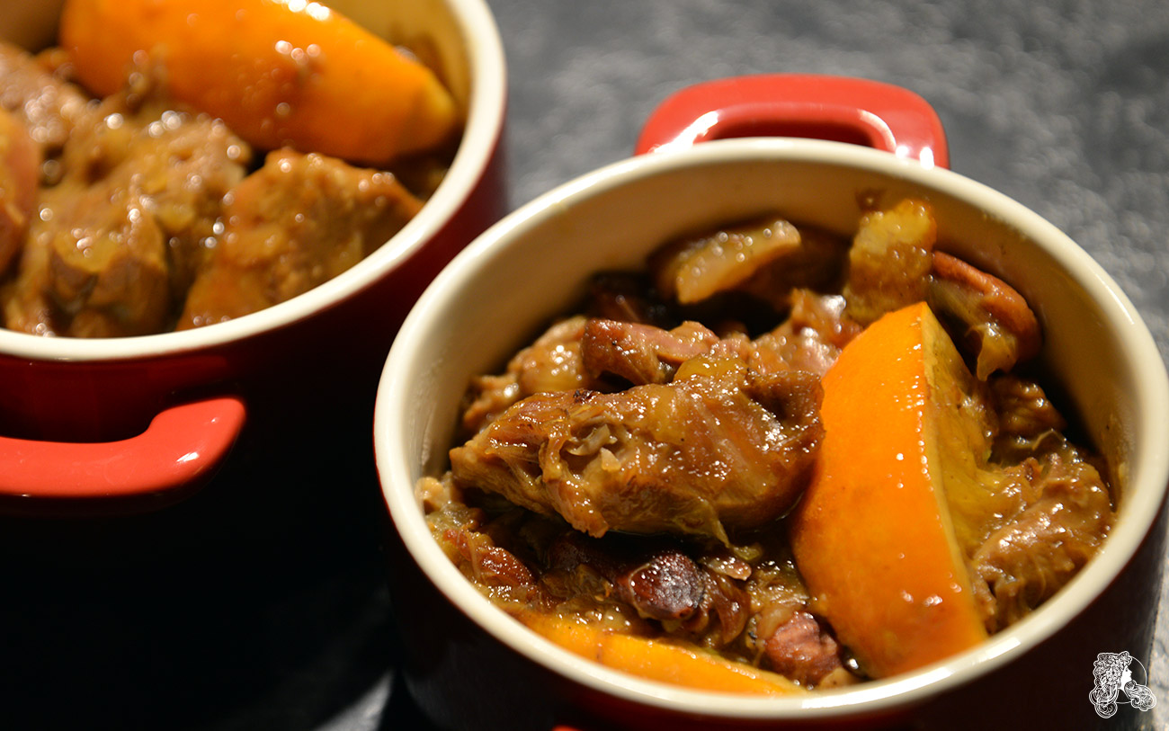 Épaule d'agneau mijotée à l'orange - Recettes Gastronomico