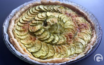 Tarte à la courgette