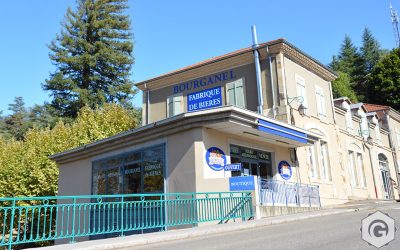 Brasserie Bourganel à Vals-les-Bains en Ardèche