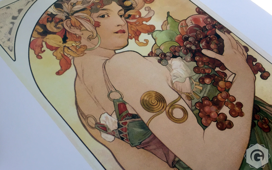 lithographie alfons mucha