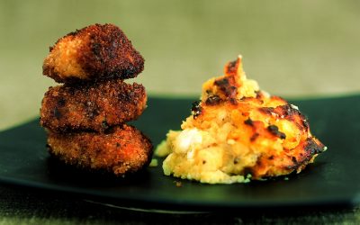 Purée ou Croquettes au crottin de Chavignol