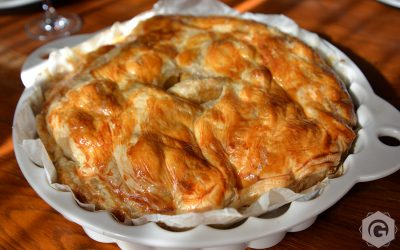 Tourte au poulet et aux pommes