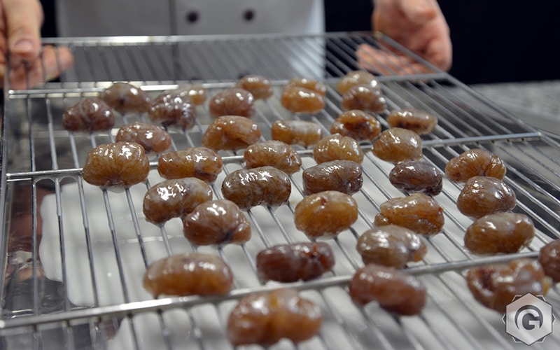 Production de marrons glacés par Didier Laurent