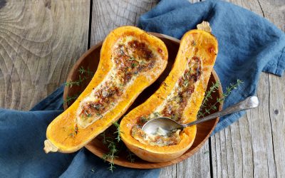 Butternut farcie à la Fourme d’Ambert