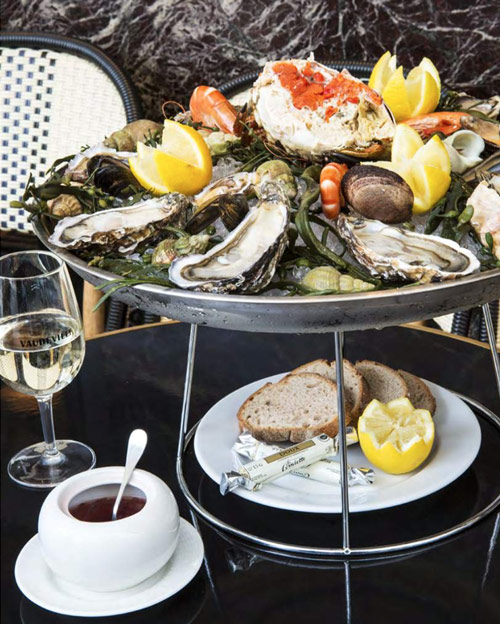 Fruits de mer Brasserie le Vaudeville