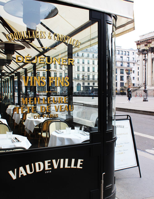 Terrasse Brasserie Vaudeville