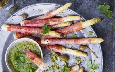 Asperges des Sables des Landes IGP au jambon cru