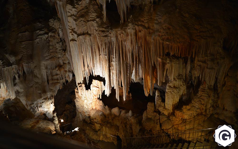 Visite de la grotte de l'Aven d'Orgnac