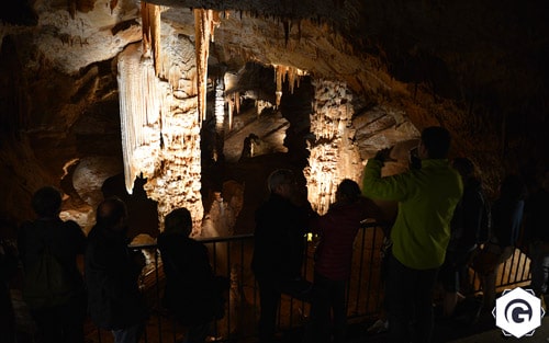 Visite de la grotte de l'Aven d'Orgnac