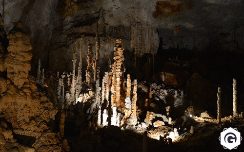 Visite de la grotte de l'Aven d'Orgnac