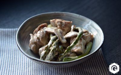 Blanquette de veau aux asperges