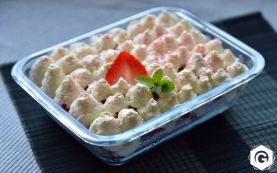 Tiramisu aux fraises