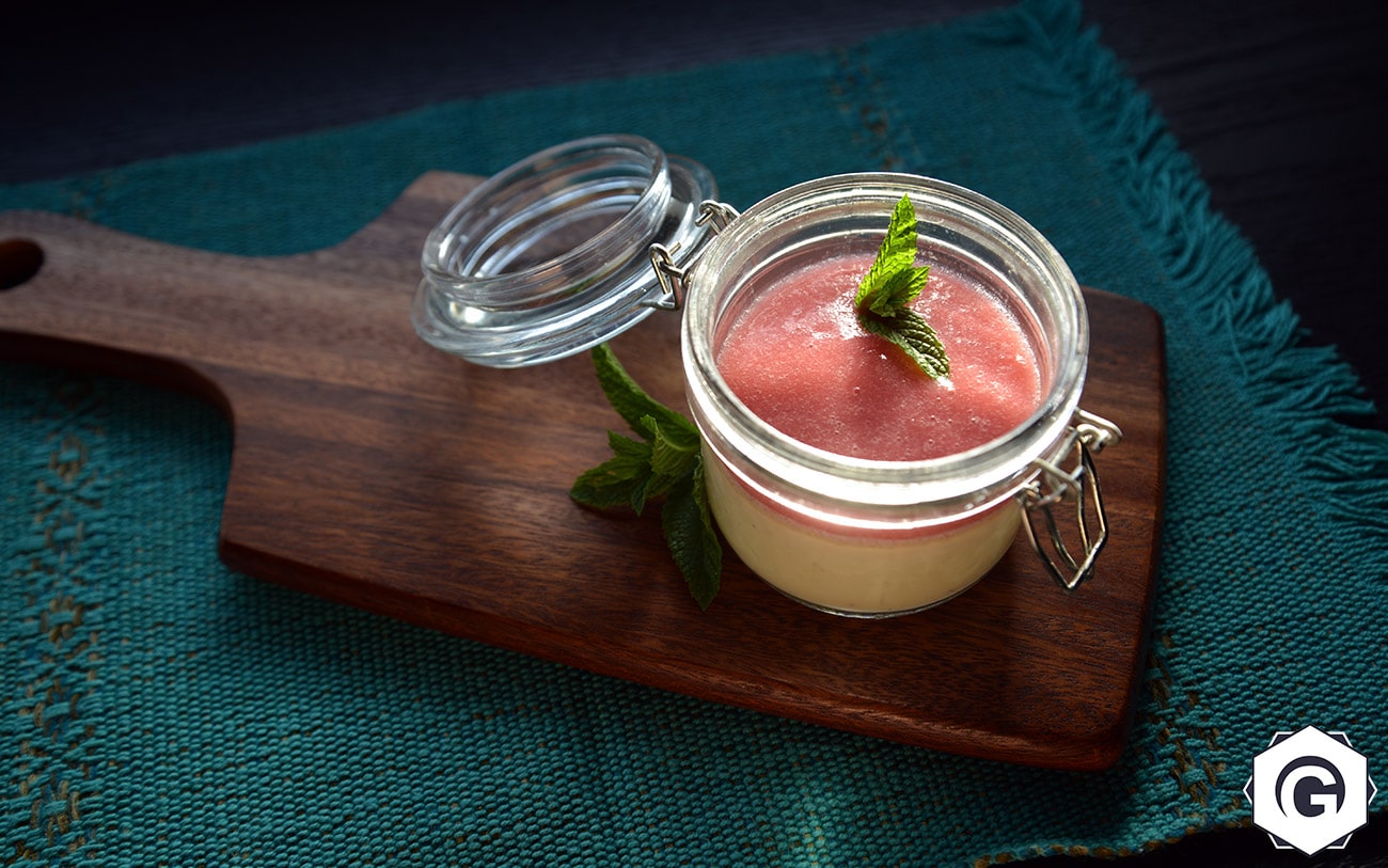 Panna Cotta sans gelatine ni agar agar