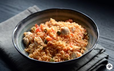 Taboulé au poulet et aux câpres