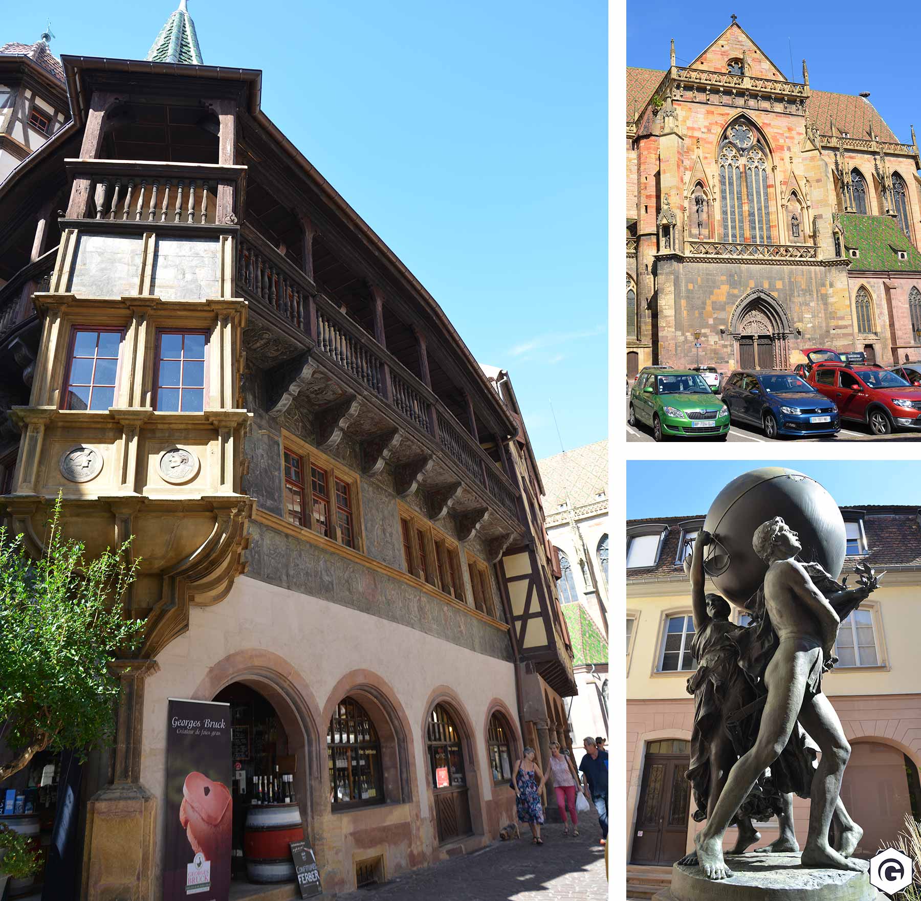 Maison Pfister, Collégiale Saint-Martin, Musée Bartholdi