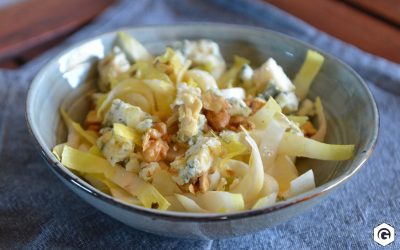 Salade d’endives aux noix et à la Fourme d’Ambert