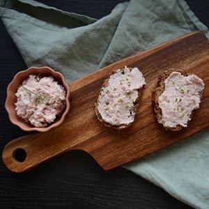 Rillettes minceur au jambon blanc