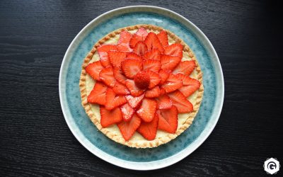 Tarte aux fraises facile