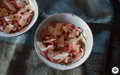 Tranches de Rosbif en Carpaccio