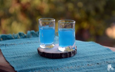 Blue Lemon Drop, un shooter acidulé à la Vodka