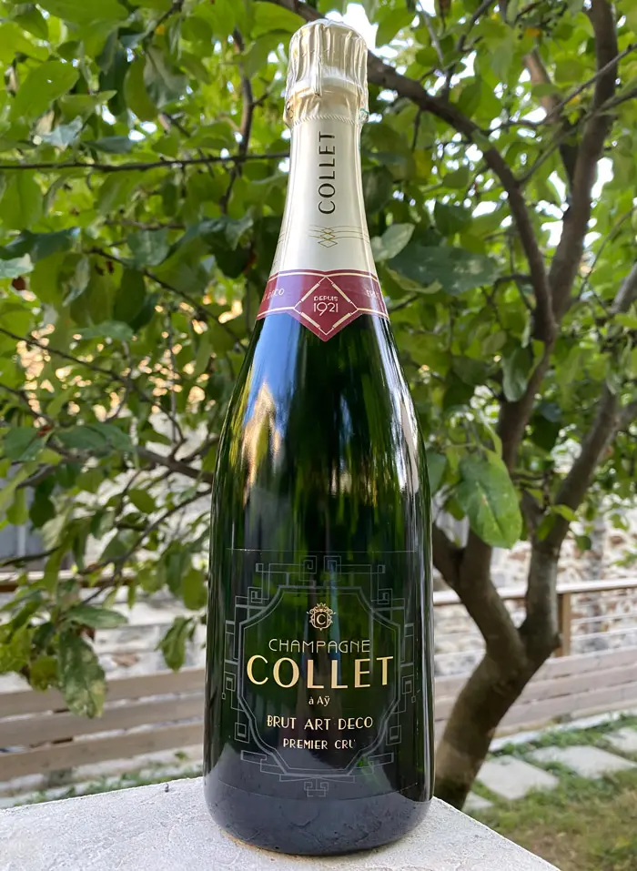 Champagne Collet Brut Art Déco Premier Cru