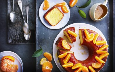 Gâteau moelleux à la clémentine