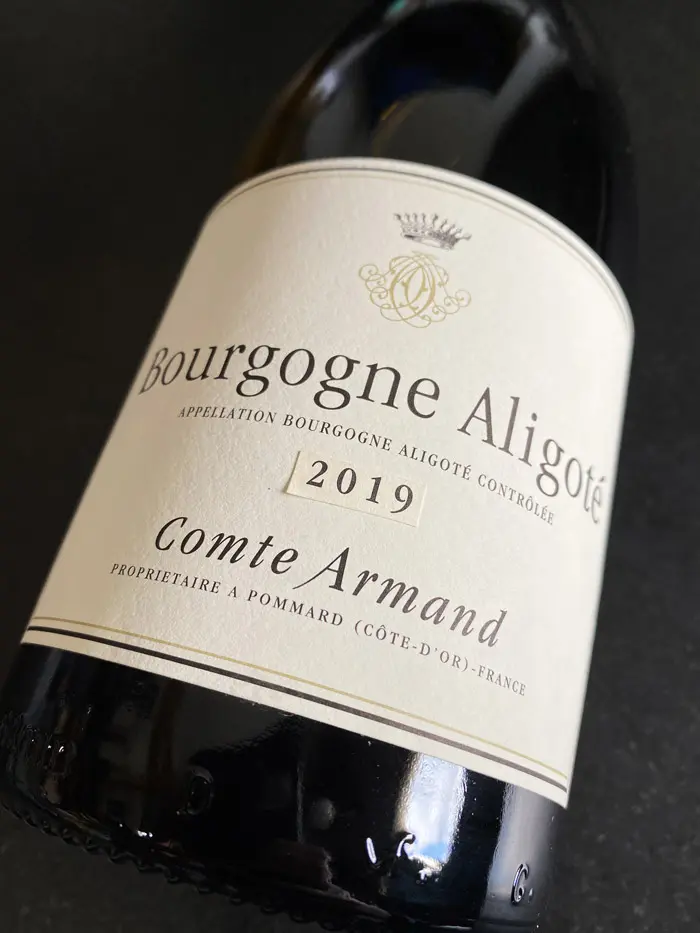 Bourgogne Aligoté Comte Armand