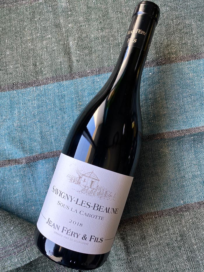Savigny-lès-Beaune « sous la cabotte » 2018 Savigny-lès-Beaune « sous la cabotte » 2018