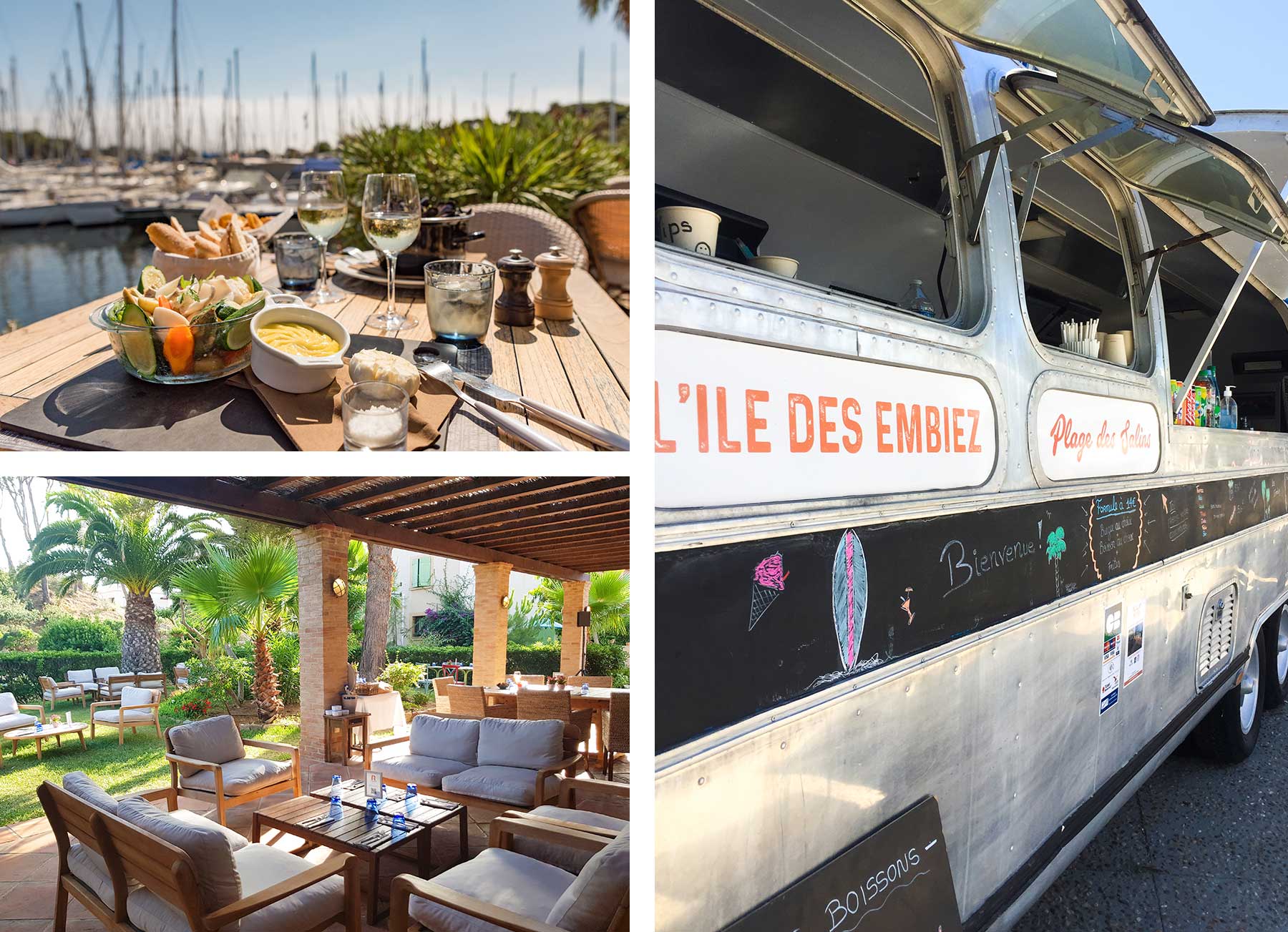 Restaurants île des Embiez