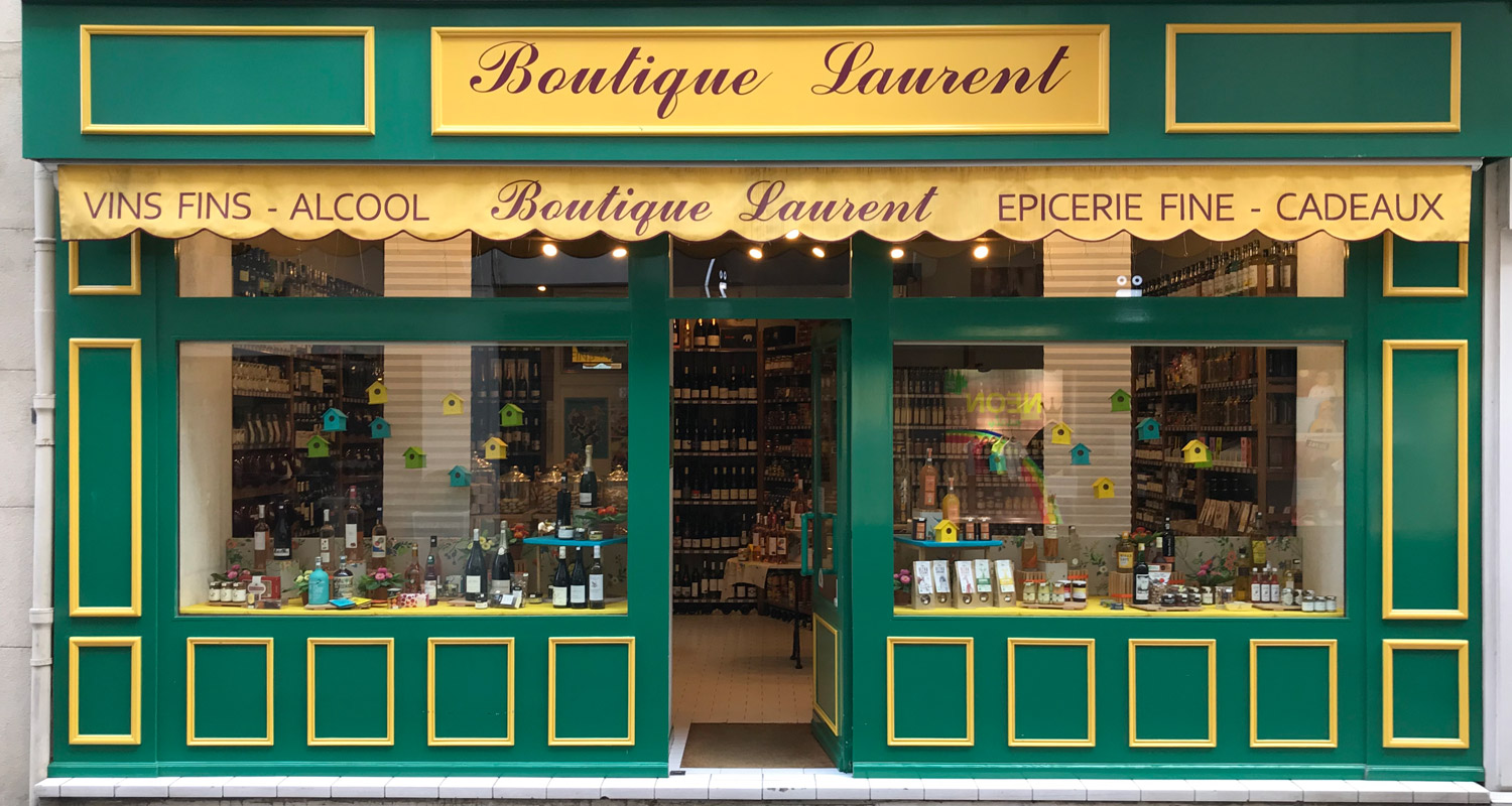 Devanture Boutique Laurent Valence