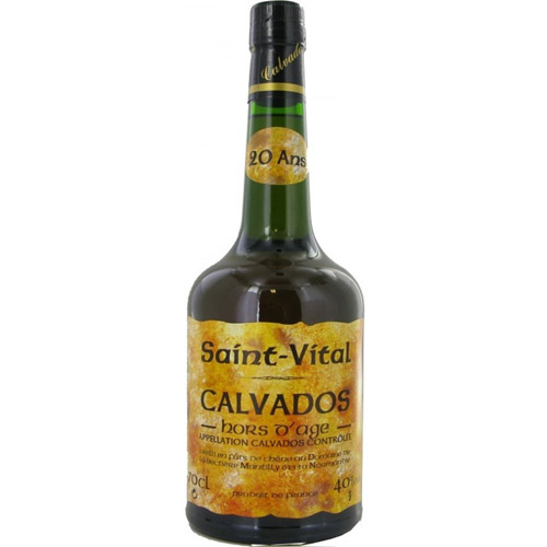 Calvados Préaux Saint Vital 20 ans