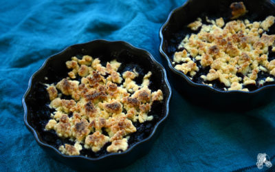 Crumble aux Myrtilles