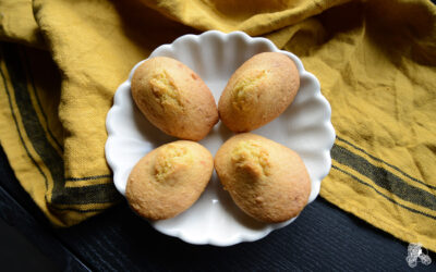 Madeleines au citron sans gluten