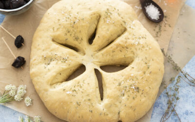 Fougasse au thym