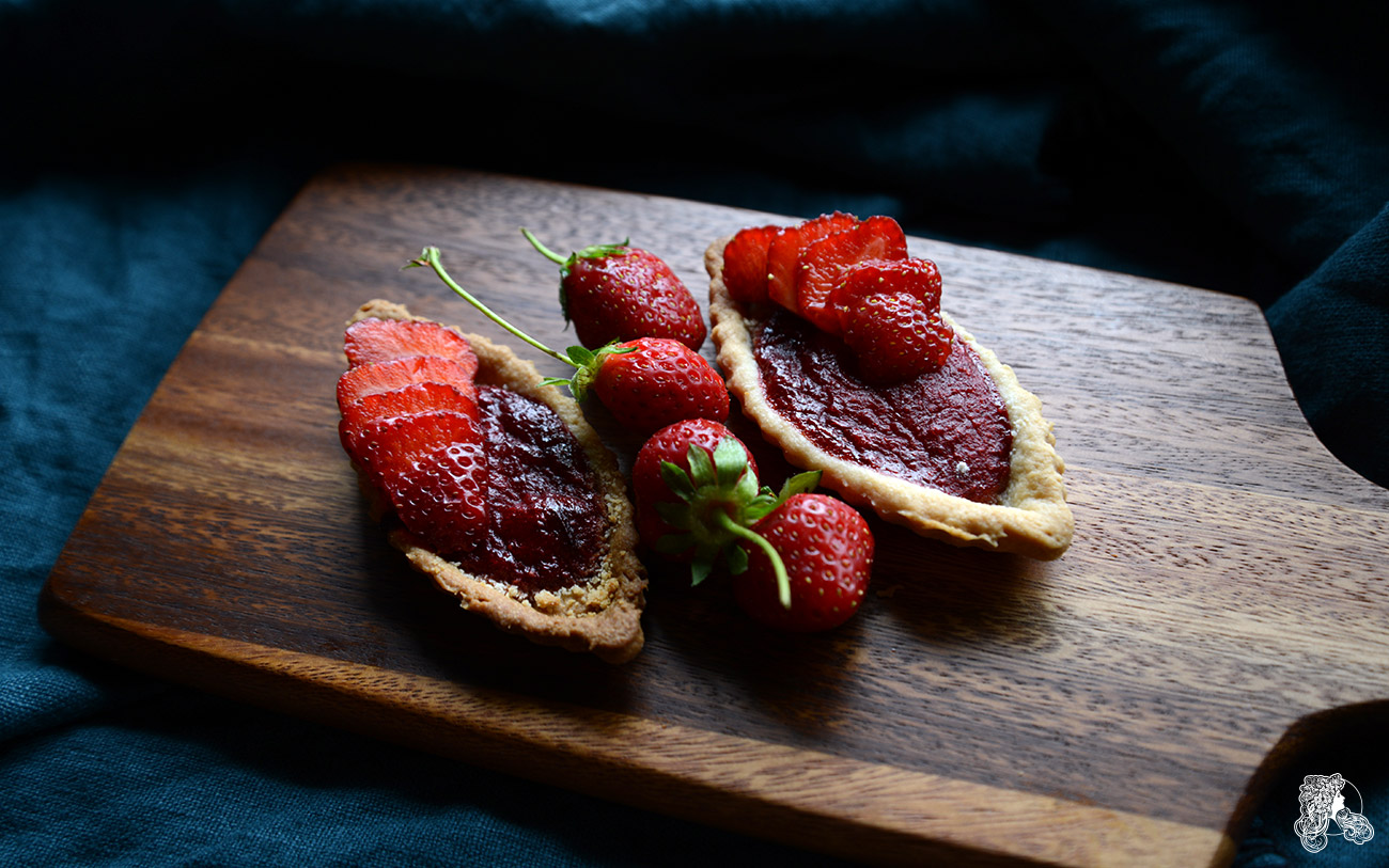 tartelettes fraises rhubarbe