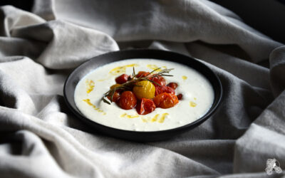 Dip de Feta et tomates cerises rôties