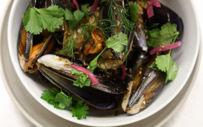 Moules sautées sauce Sangwa